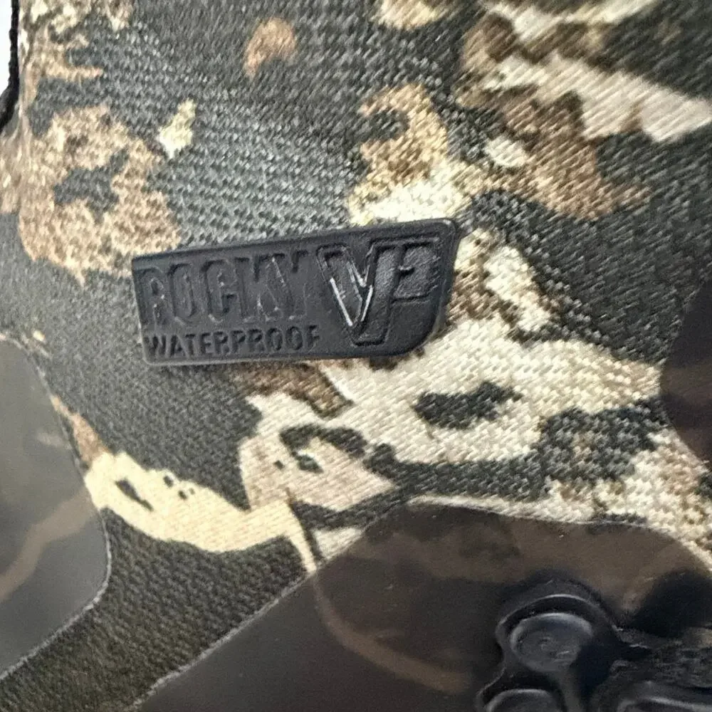 Rocky Boots Mens 9 M Realtree Camo Excape Hunting 400g Insulated Waterproof